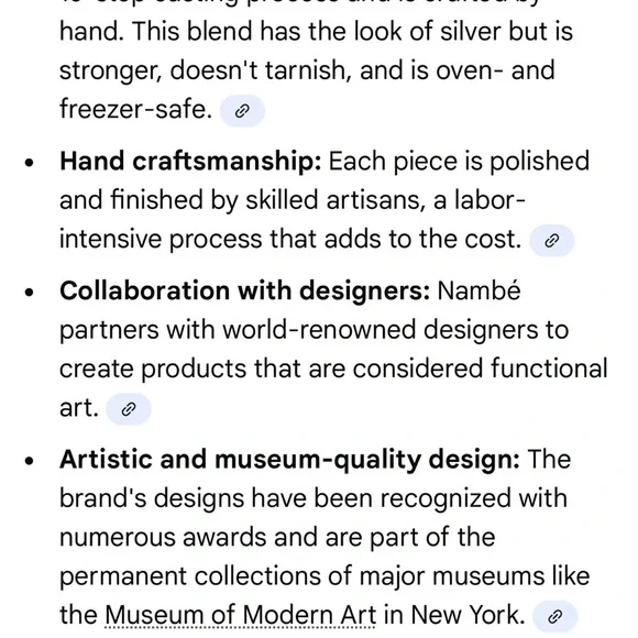 Nambe Silver Curved Tricorner Accent Bowl - Picture 3 of 3